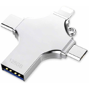 4 in 1 High Speed USB 3.0 Memory Flash Drive Data Storage (3 Options)